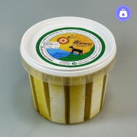 Tiras de queso semicurado en aceite El Palancar  750 gr.
