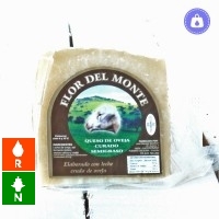 Queso Oveja Curado 340 gr. flor del monte