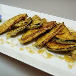 Permalink to Berenjenas fritas en tempura con Miel de flores ecológica Berenjenas en tempura con miel de flores ecológica